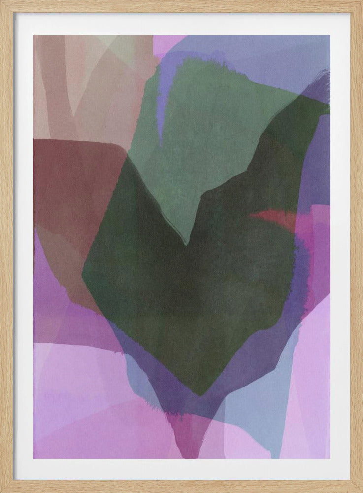 Abstrakte Landschaft 5 | Poster