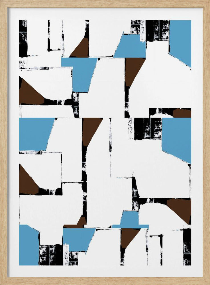 Abstrakte neutrale Geometrie Nr. 2 | Poster