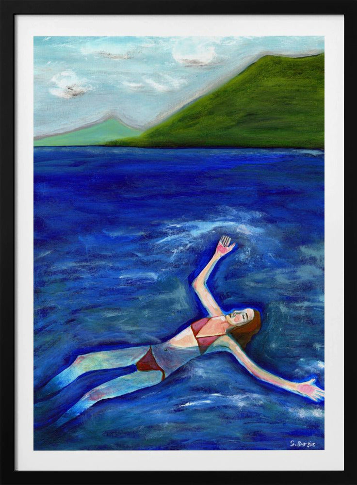 The swimmer | Poster