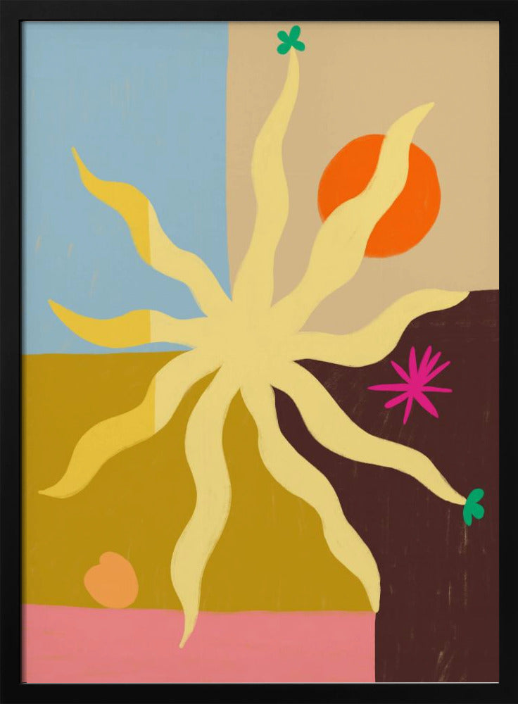 Die Sonne, die Frucht und die Blume | Poster