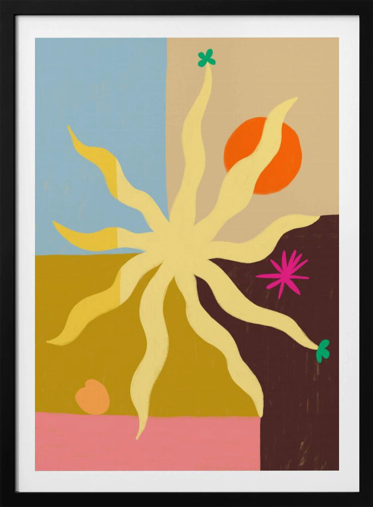 Die Sonne, die Frucht und die Blume | Poster