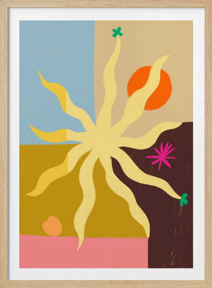 Die Sonne, die Frucht und die Blume | Poster
