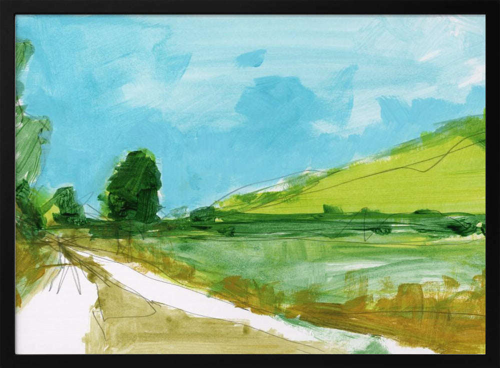 Landlandschaft 3 | Poster