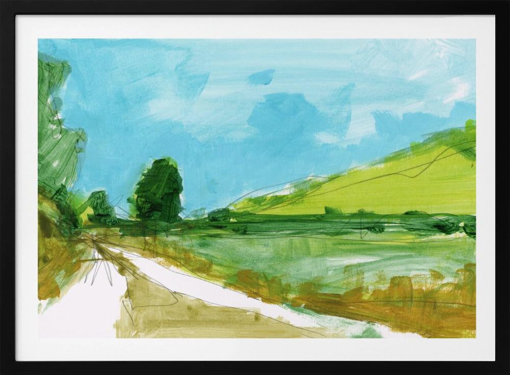 Landlandschaft 3 | Poster