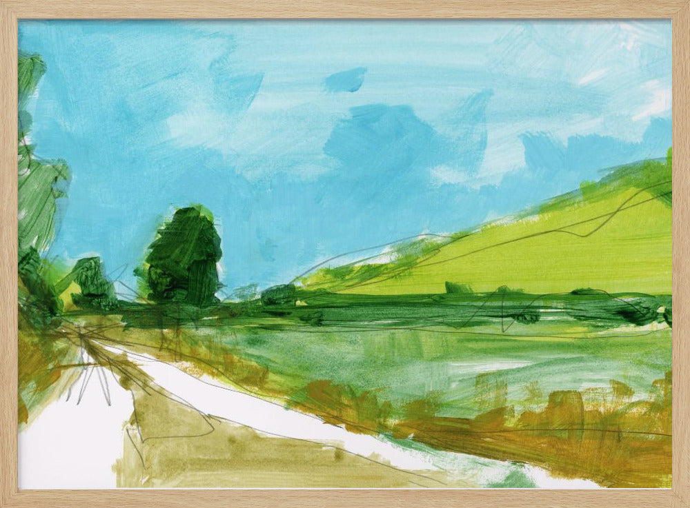 Landlandschaft 3 | Poster
