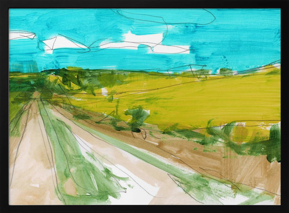 Landlandschaft 2 | Poster