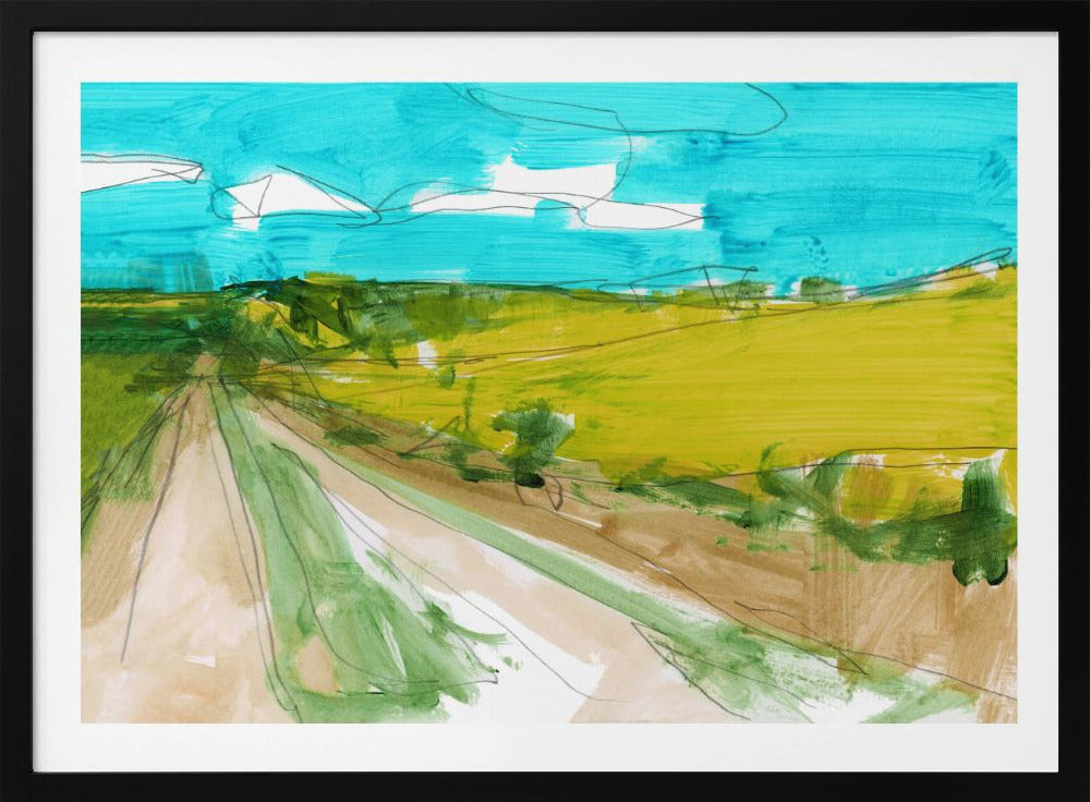 Landlandschaft 2 | Poster
