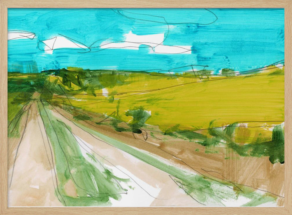Landlandschaft 2 | Poster