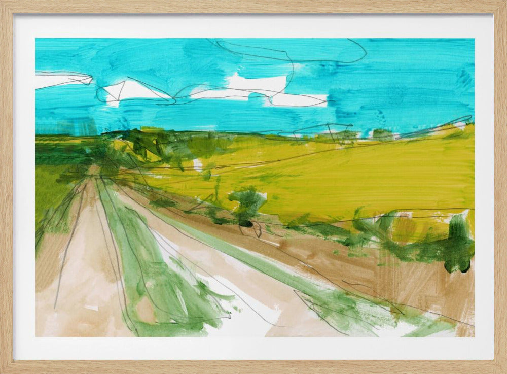 Landlandschaft 2 | Poster