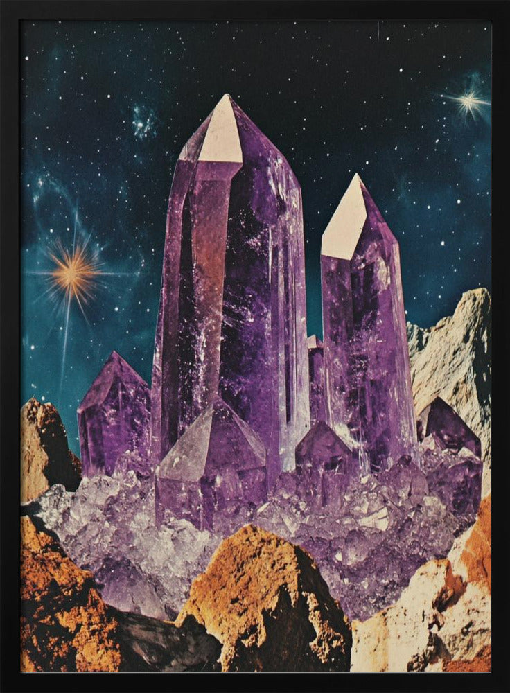 Kristallcollage | Poster