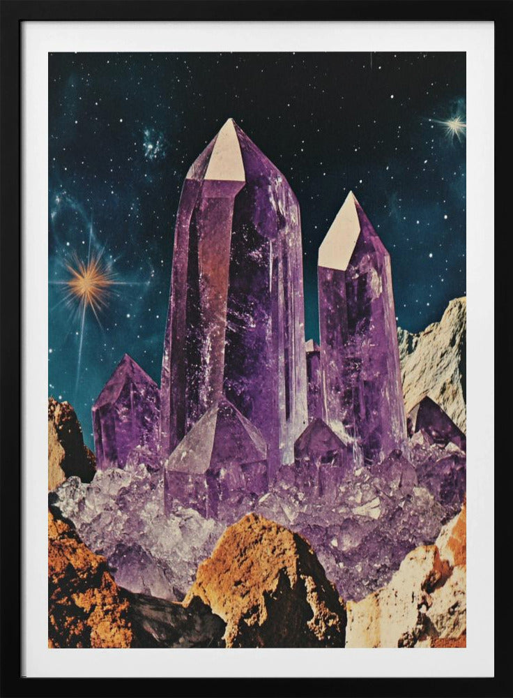 Kristallcollage | Poster