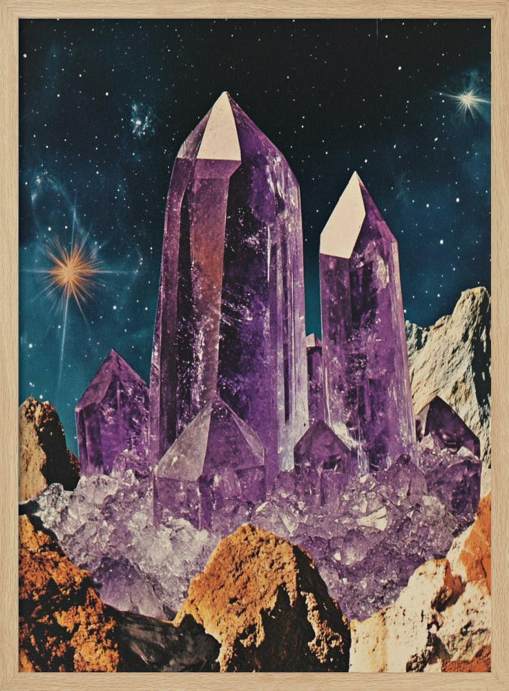 Kristallcollage | Poster