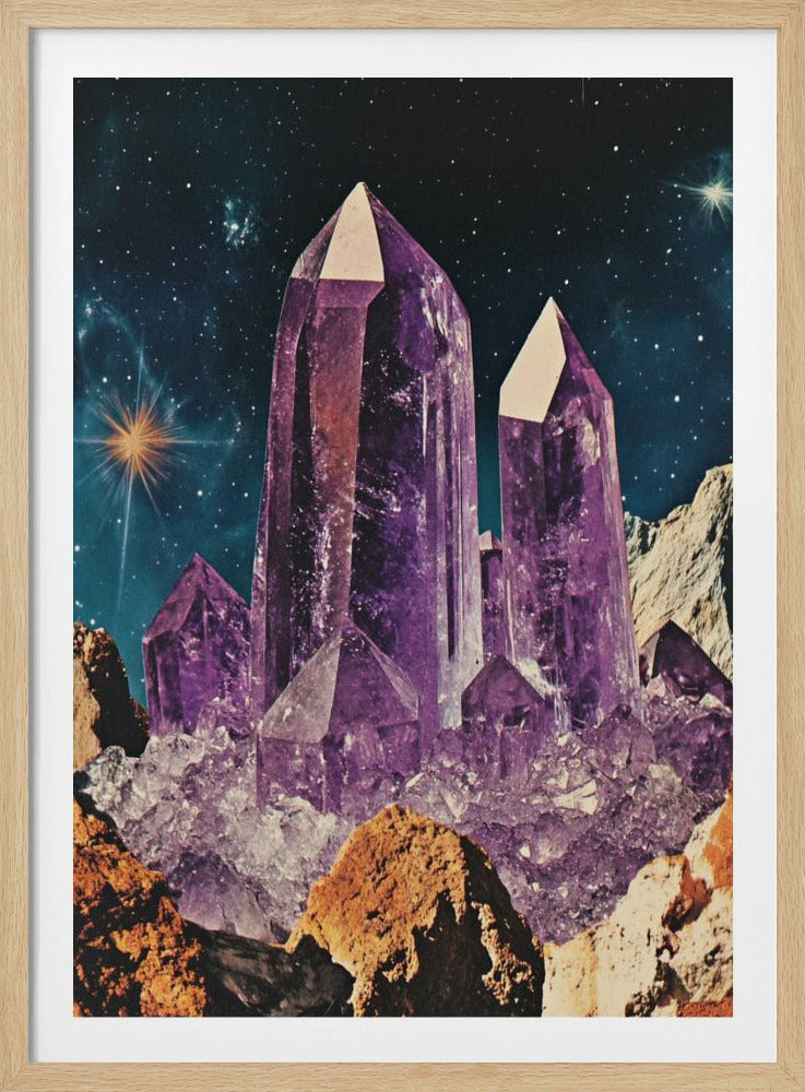 Kristallcollage | Poster