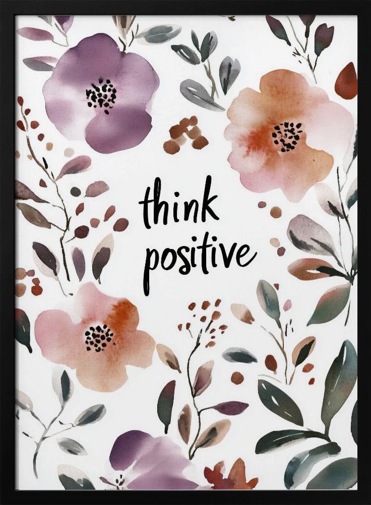 Floraler Positivitätsschub | Poster