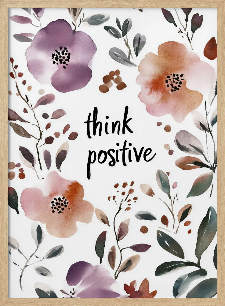Floraler Positivitätsschub | Poster