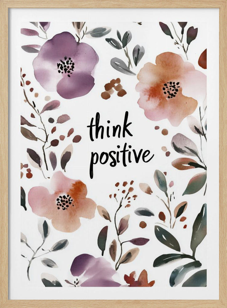 Floraler Positivitätsschub | Poster