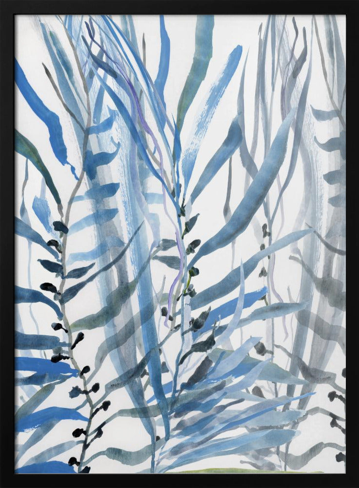 Blaue Algen Nr. 2 | Poster