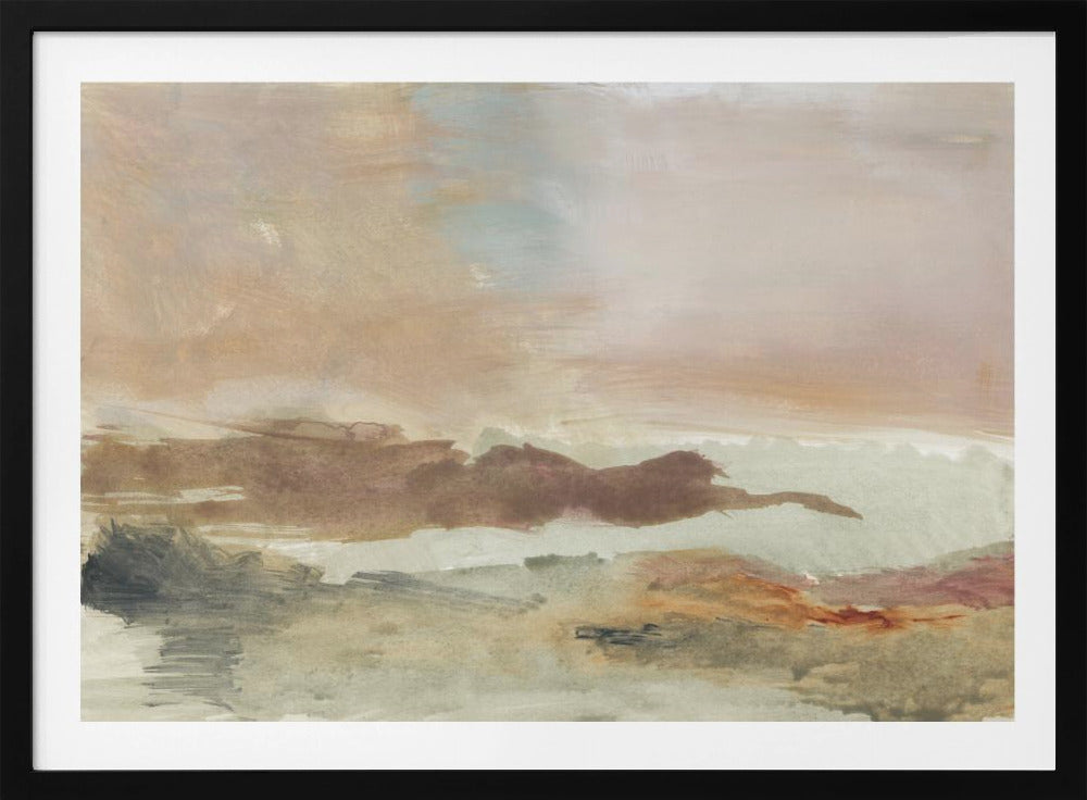 Erdtöne Landschaft 1 | Poster