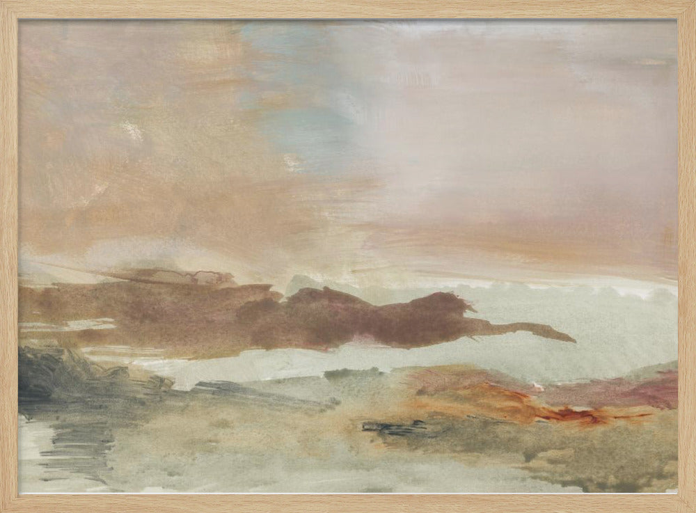 Erdtöne Landschaft 1 | Poster
