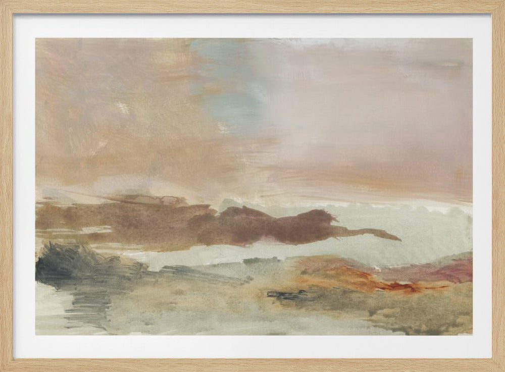 Erdtöne Landschaft 1 | Poster