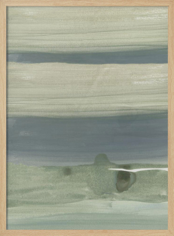 Minimale dunkle Landschaft 2 | Poster