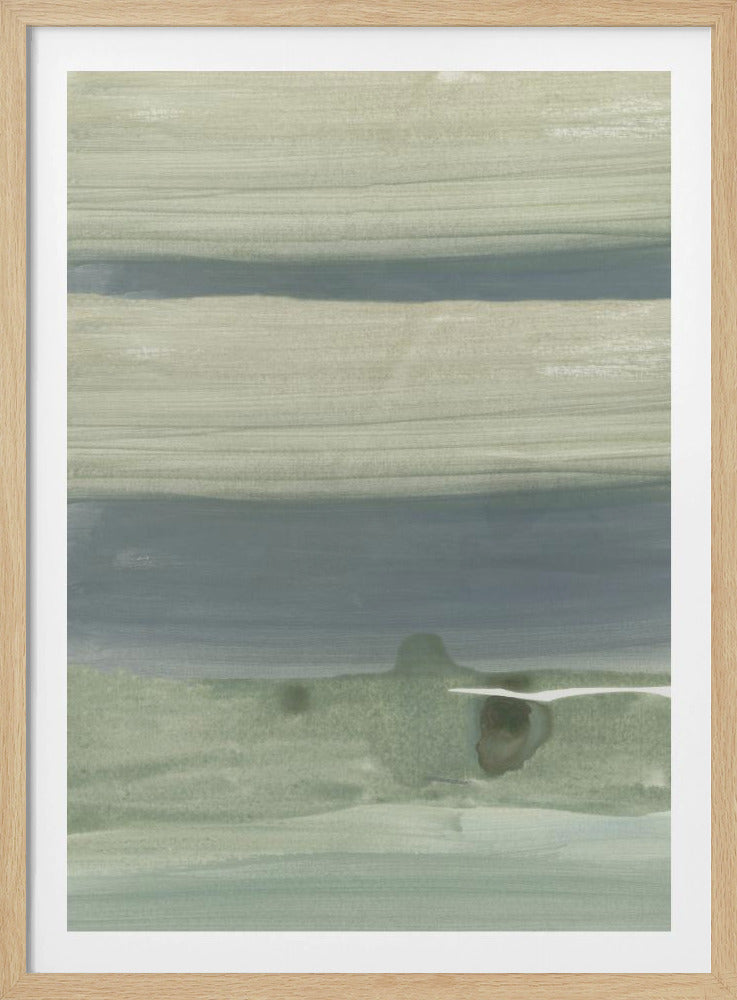 Minimale dunkle Landschaft 2 | Poster