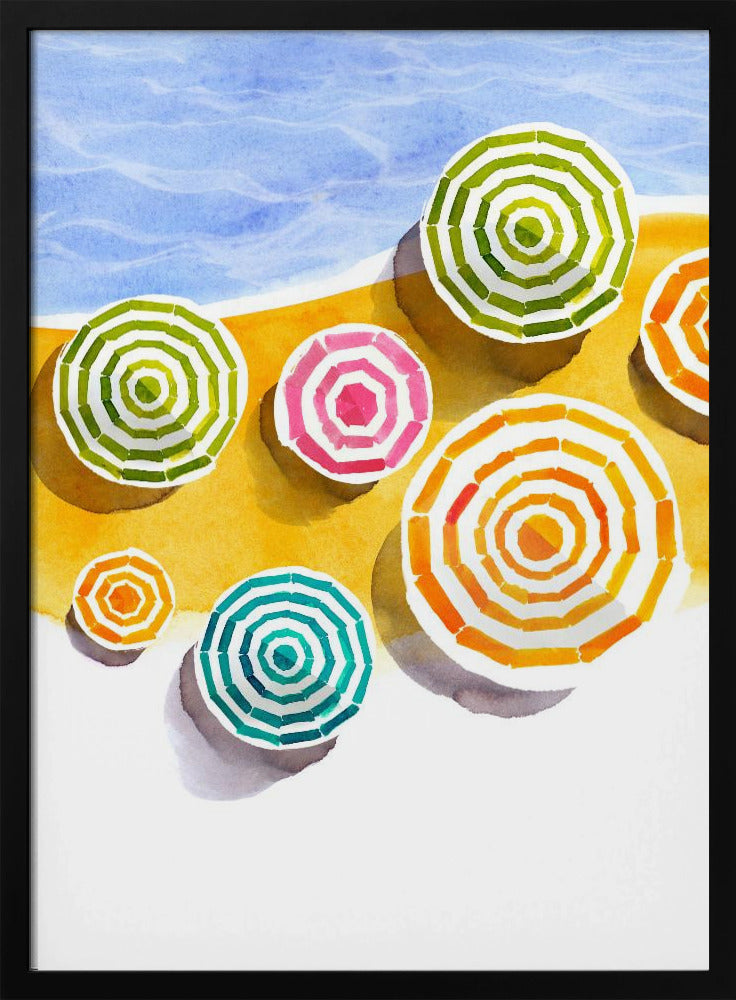 Urlaubsstrand | Poster