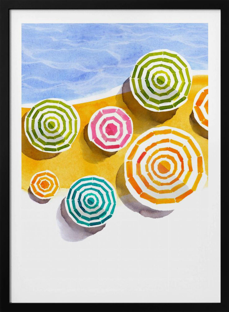 Urlaubsstrand | Poster