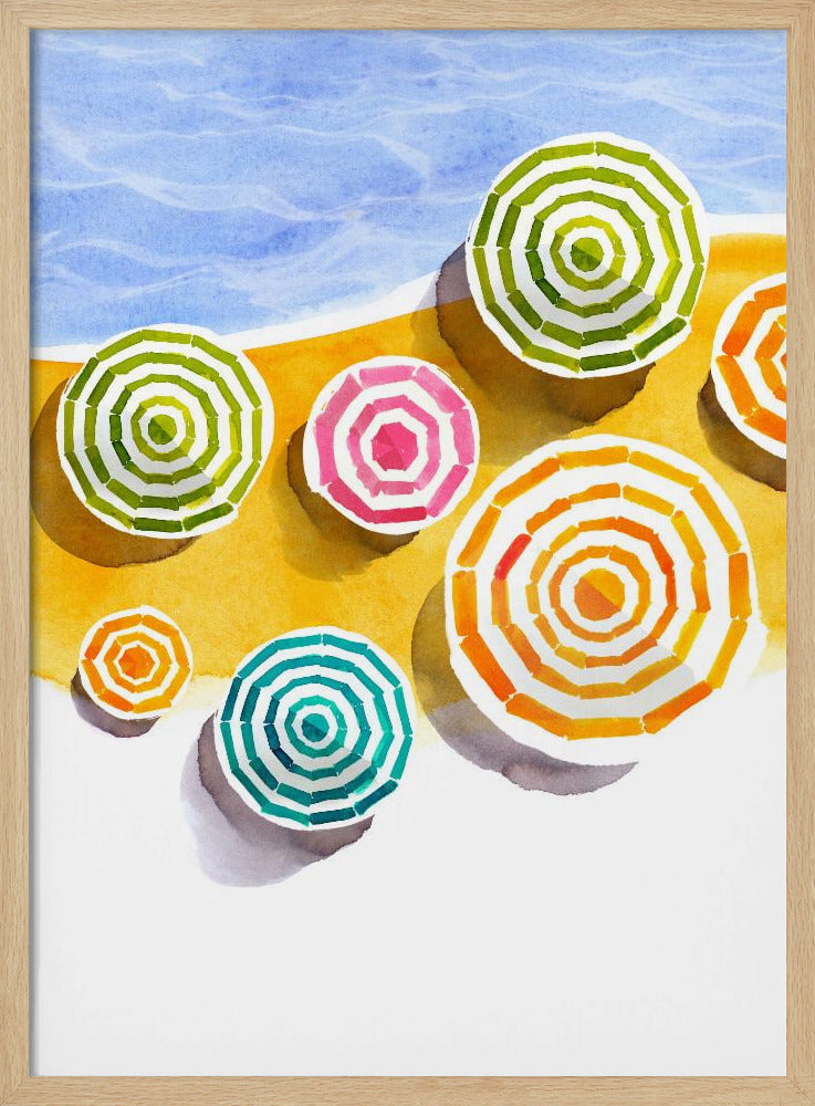 Urlaubsstrand | Poster