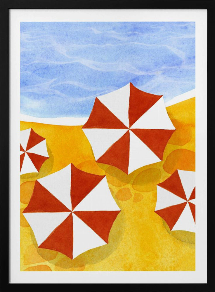 Regenschirme | Poster