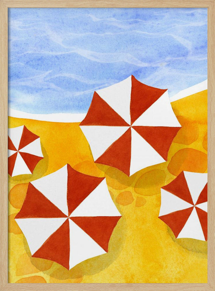 Regenschirme | Poster