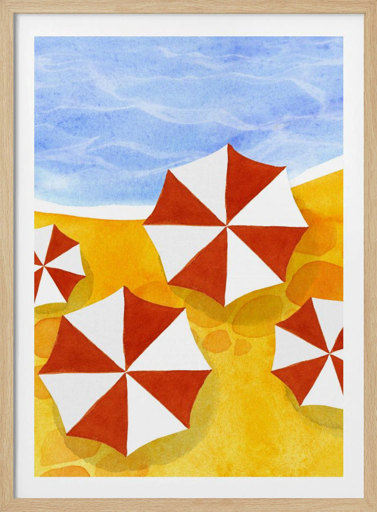 Regenschirme | Poster
