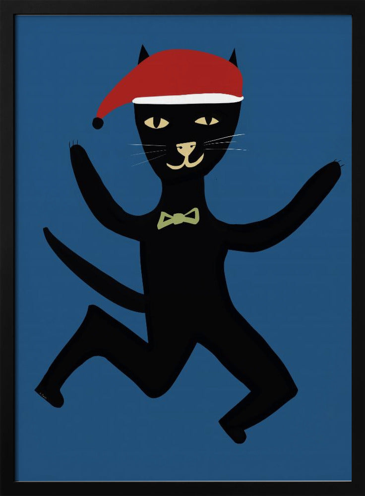 Weihnachtskatze | Poster