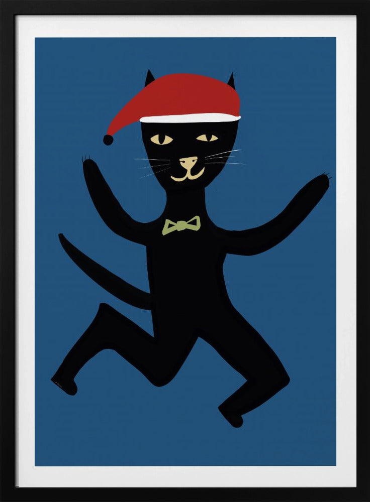 Weihnachtskatze | Poster