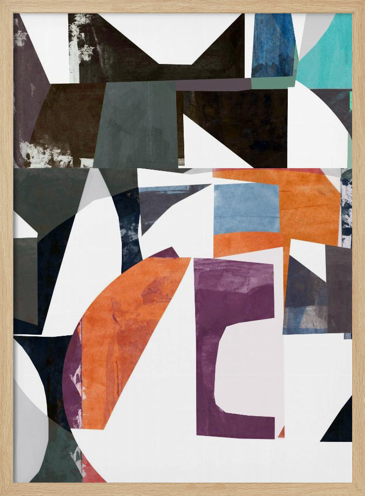 Abstract Cut Outs No 3 | Poster