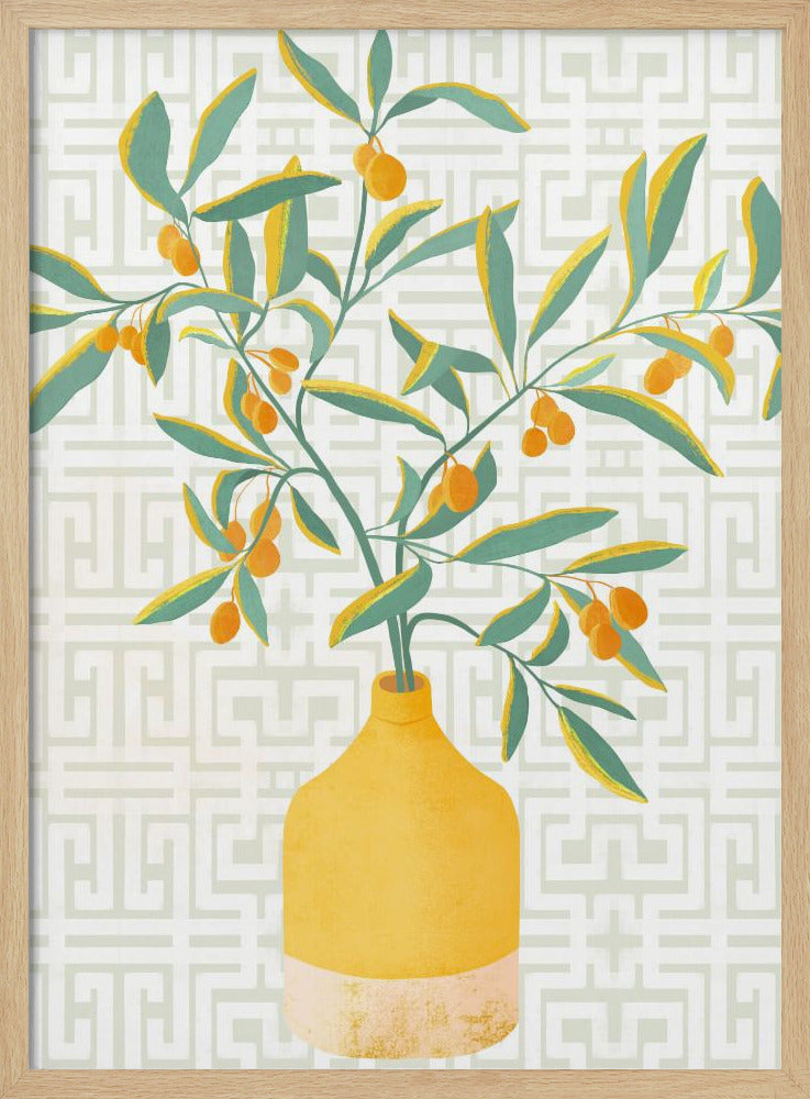 Chinesischer Zitrusbaum | Poster