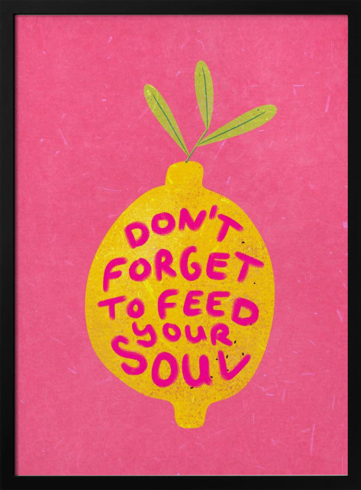 Soulfood Zitrone | Poster