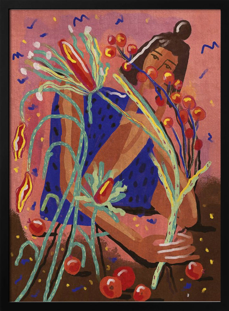Pick a flower | Poster