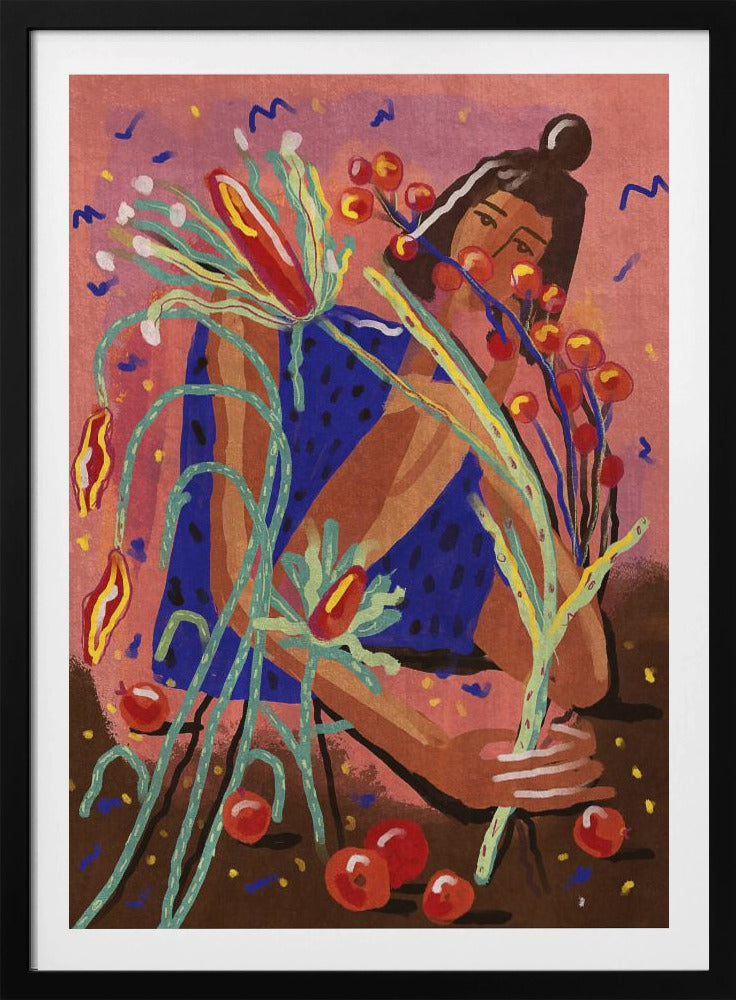Pick a flower | Poster