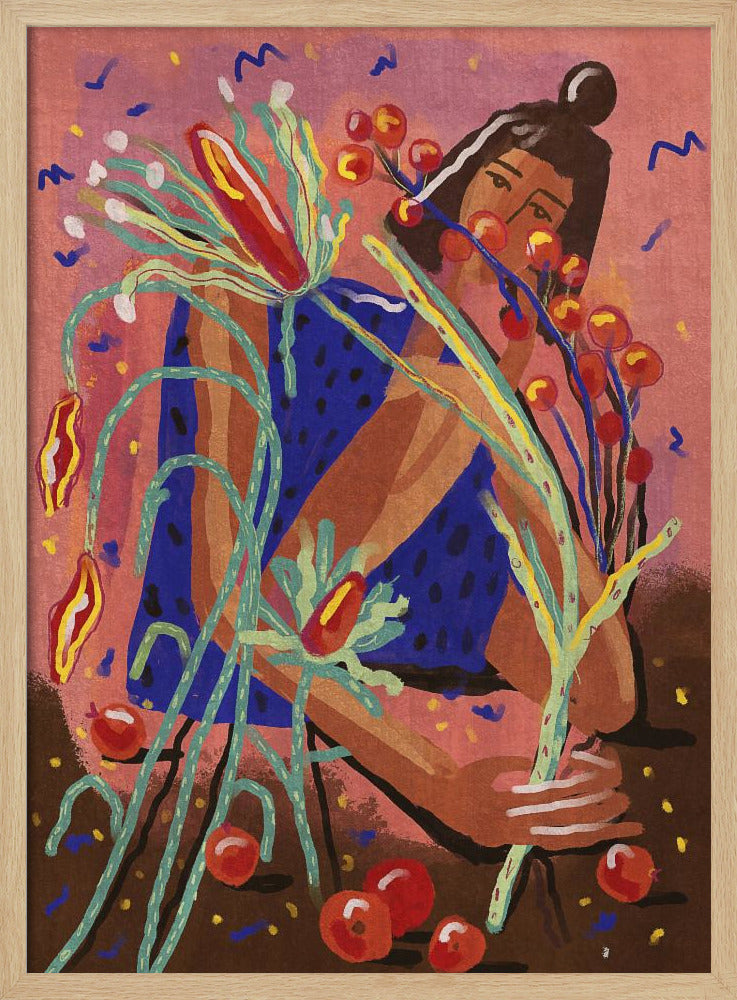 Pick a flower | Poster