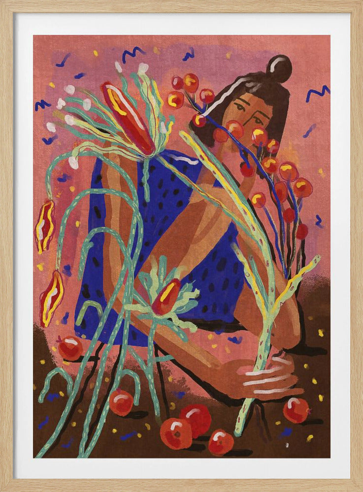 Pick a flower | Poster