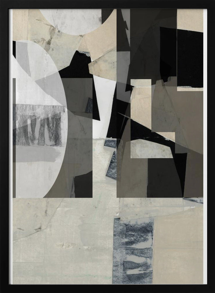 Monochrome Komposition Nr. 2 | Poster