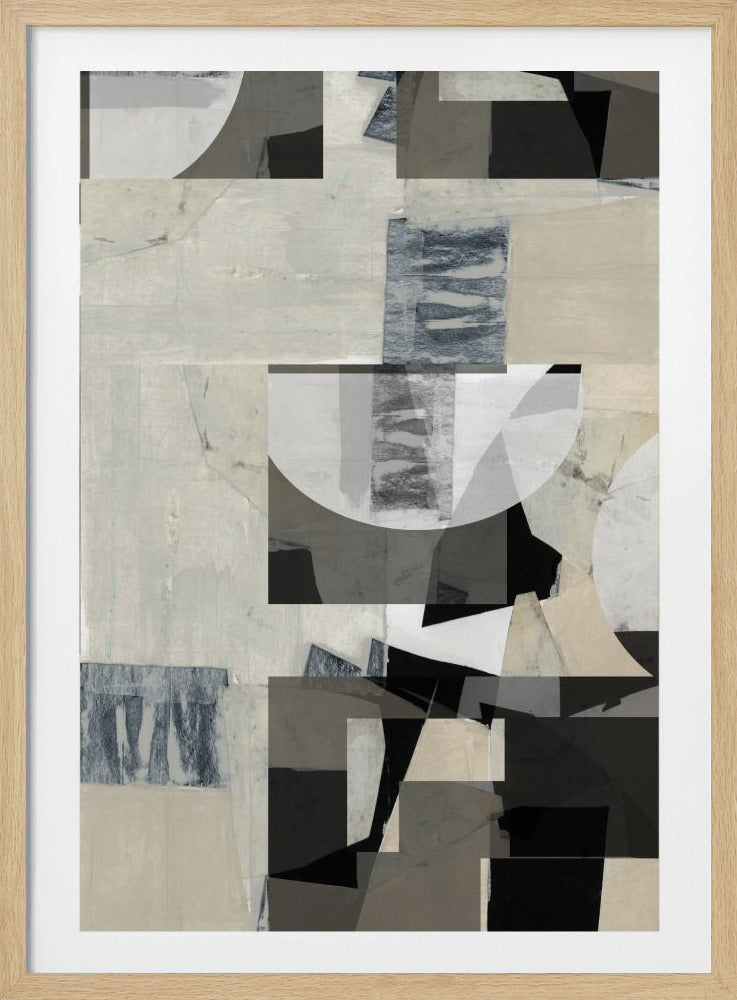 Monochrome Komposition Nr. 3 | Poster