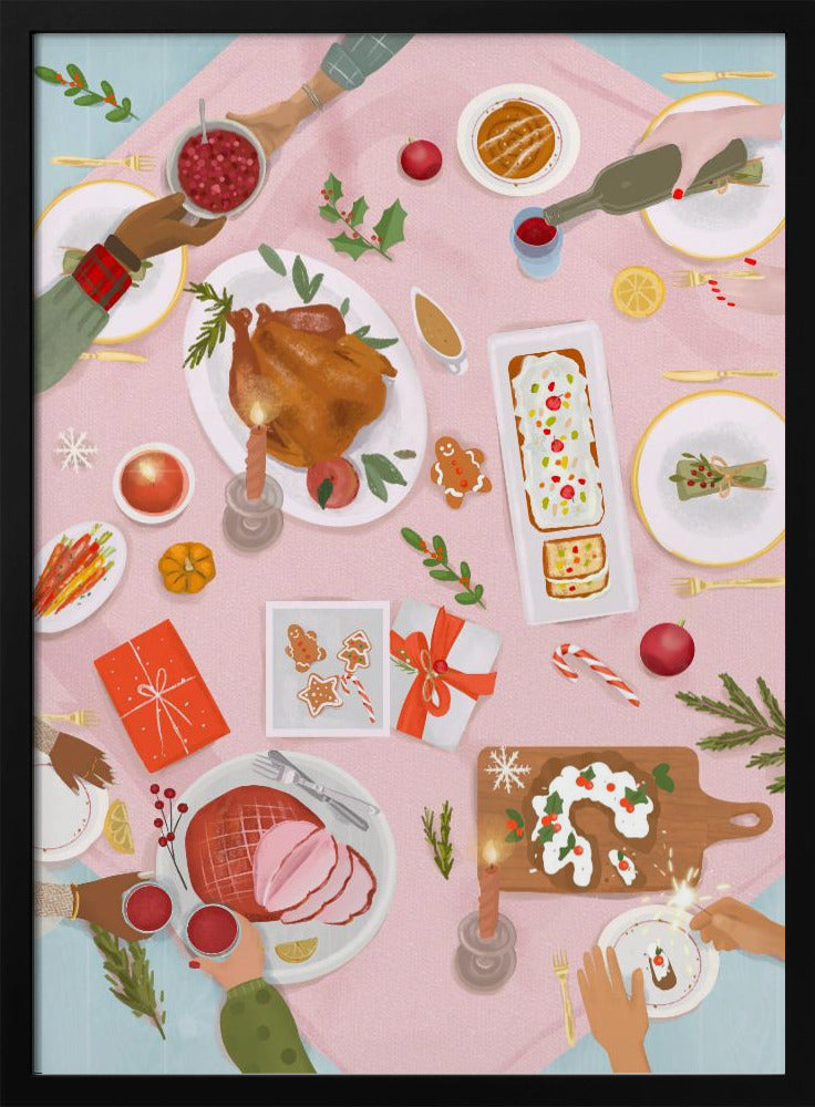 Weihnachtsbrunch | Poster