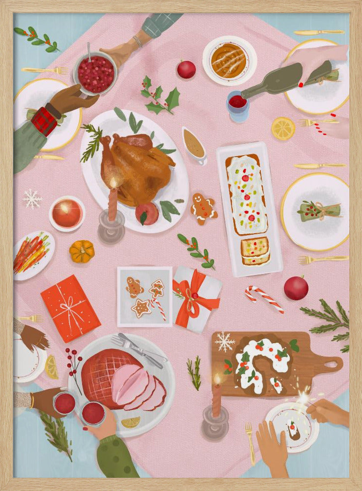 Weihnachtsbrunch | Poster