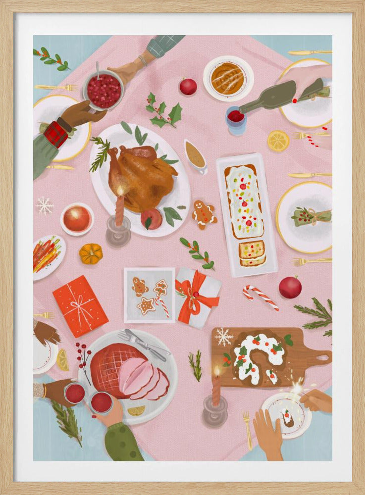 Weihnachtsbrunch | Poster