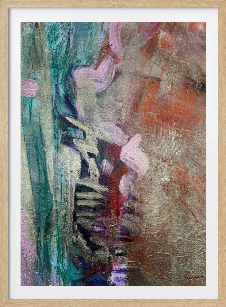 Mystische Pinselstriche | Poster