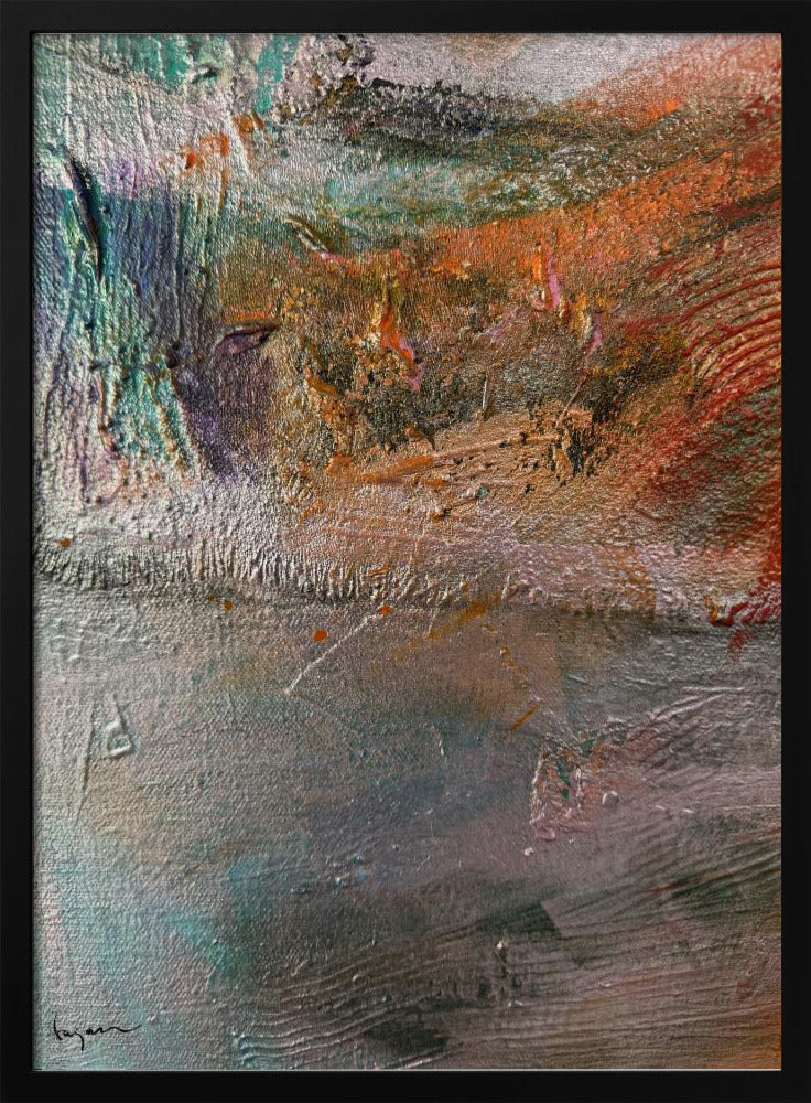 Turbulente Schichten | Poster