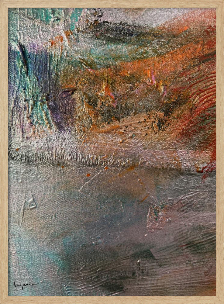 Turbulente Schichten | Poster
