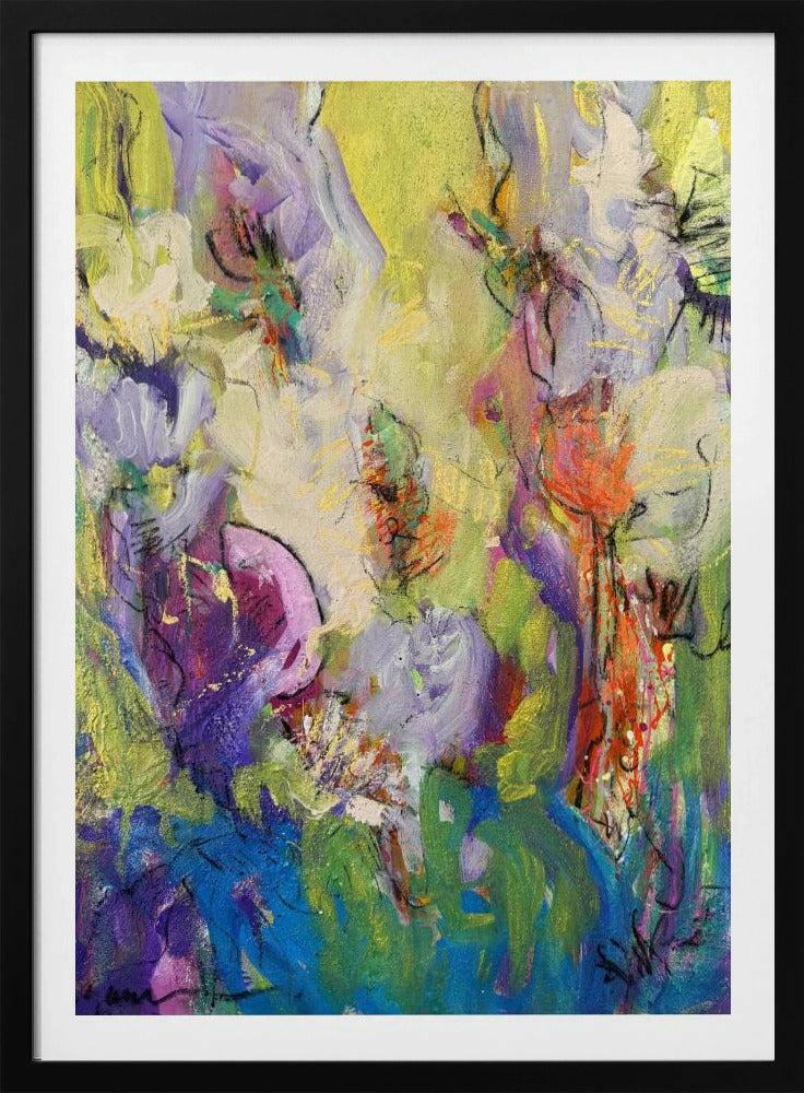 Abstract Blossom Dance | Poster